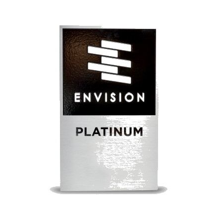 Envision Platinum award