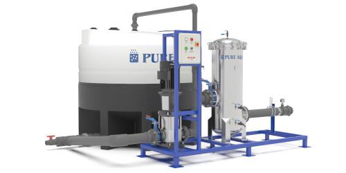 Carcasa de filtro de cartuchos Pure Aqua CS8-4 para pretratamiento